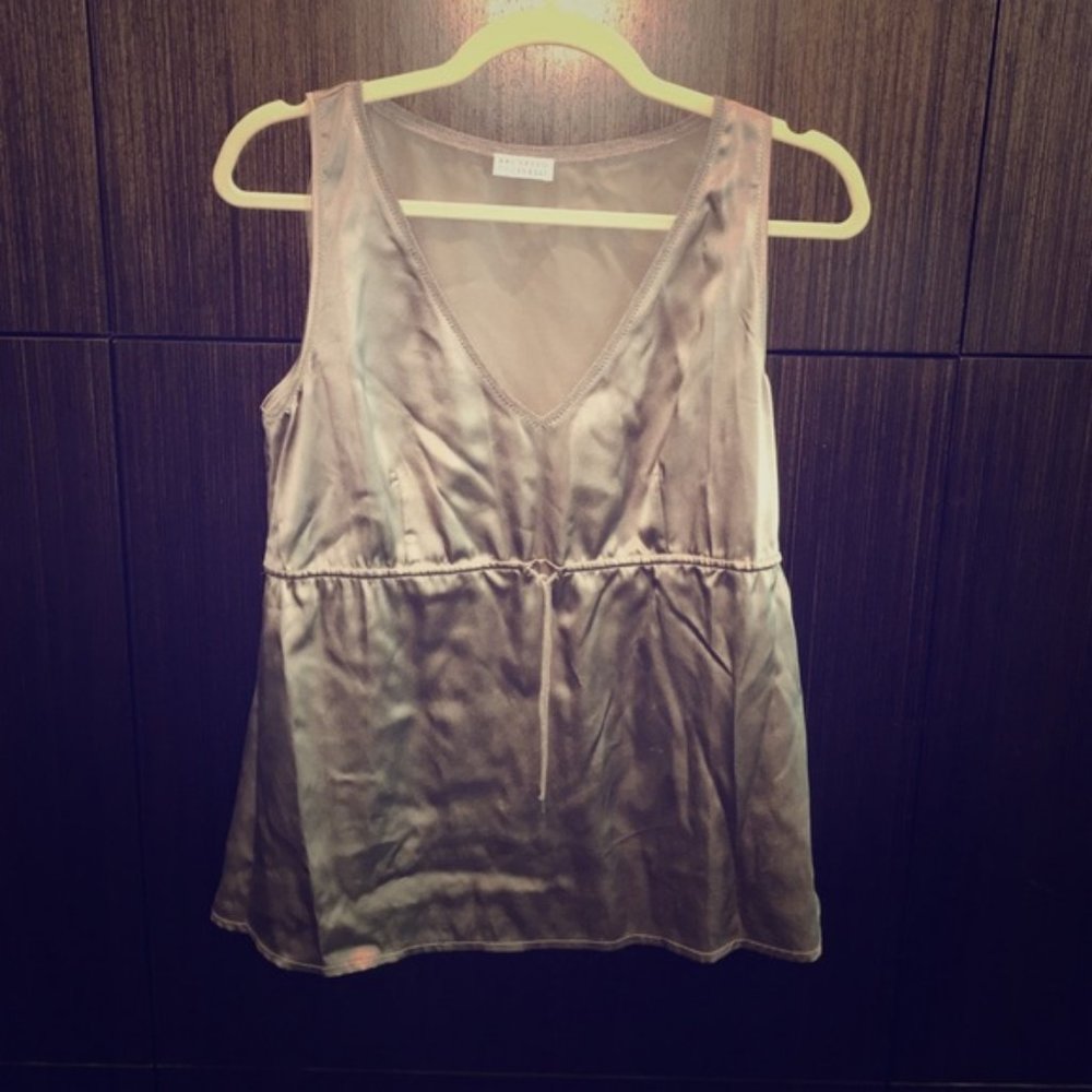 Brunello Cucinelli Silk Sleeveless Top